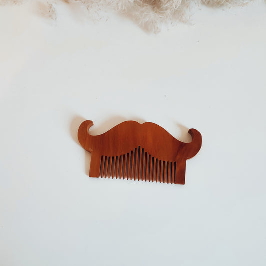 Peigne moustache pour barbe