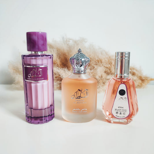 Lot parfums Hareem Al Sultan